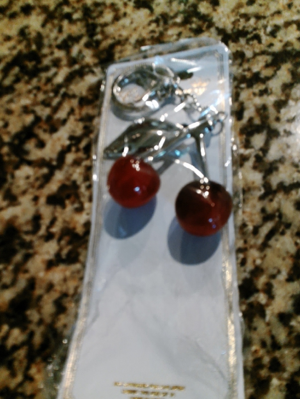 Red Cherry Dangle Keychain - Stylish Women Accessories